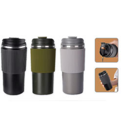 Teleios HK0372 Tumbler with Silicon Grip