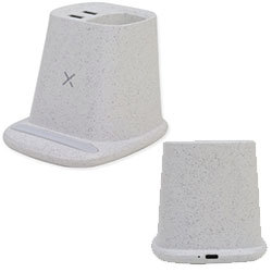 Naravi HK0328 Wireless Charger with Pen Holder& Phone Stand