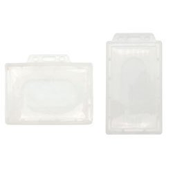 Kisee HK0191 ID Card Pouch Frosty PVC- Horizontal & Vertical
