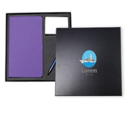 Darek HK0209 PU Notebook, Card Holder & Pen