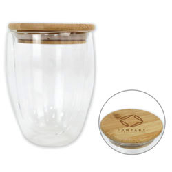 Ciro HK0290 Glass Tea Cup with Lid