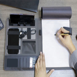 Irie HK0009 Fabric Folder with Powerbank