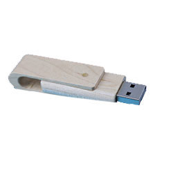 Virke HK0370 Wooden USB Rotating