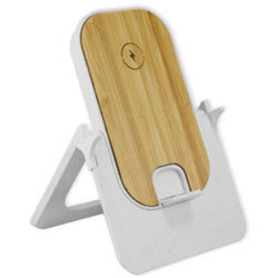 Zoggi HK0399 Bamboo Mobile Stand Wireless Charger